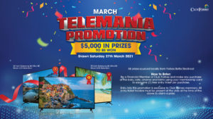 March Telemania Promotion - TV - Forbes Services